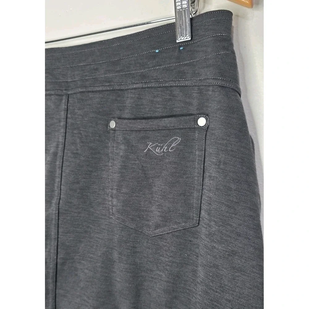 New Kuhl Women L Pull On Skort Grey Outdoor Athletic Hike Camp Gorpcore‎ Sport